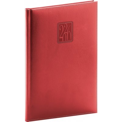 Notique A5 Týdenní 2026 Panama červený – Zboží Živě