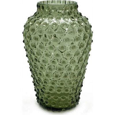 Váza 21cm – Hobnail – Ananas – lesní zelená – Hledejceny.cz