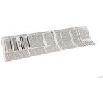 Floristická fólie 50cm x 9,1m novinový design 1/20 bílá s černpu – Hledejceny.cz