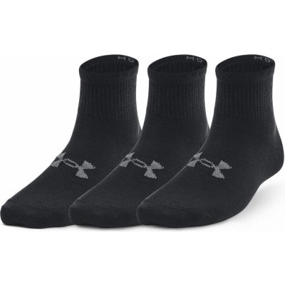 Under Armour ESSENTIAL 3PK QTR K černé 1373091 001 – Hledejceny.cz