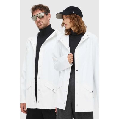 Rains bunda 12010 Jackets bílá – Zboží Mobilmania