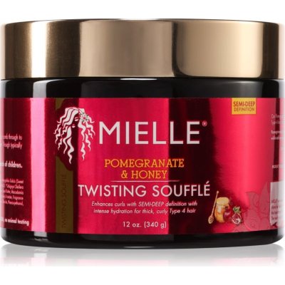 Mielle Pomegranate & Honey Twisting Soufflé krém na vlasy pro vlnité a kudrnaté vlasy 340 g – Hledejceny.cz