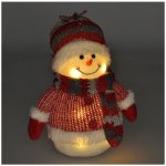 Solight LED sněhulák 26cm 6x LED IP20 3x AA – Zboží Dáma