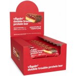 Vilgain Double Trouble Protein Bar 12 x 55 g – Zboží Mobilmania