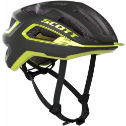 Cyklistická helma Scott ARX Plus dark grey/radium yellow 2020