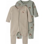 Dětský overal Name It Night suit fox shadow aluminum 2pack – Zbozi.Blesk.cz