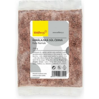 Wolfberry himalájská sůl černá Kala Namak 250 g