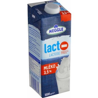 Meggle Lactose free mléko 3,5% 1 l – Hledejceny.cz