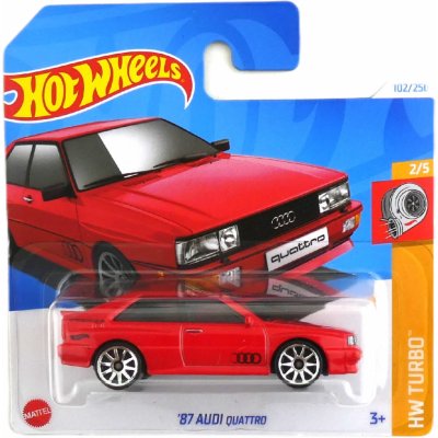 Mattel Hot Wheels 87 Audi Quattro – Zboží Dáma