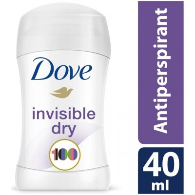Dove Invisible Dry Woman deostick 40 ml – Zboží Mobilmania