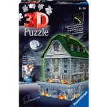 Ravensburger 3D puzzle Svítící Strašidelný dům 257 ks – Zboží Mobilmania