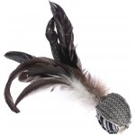 Tiaki hračka míček s peřím 3,5 x 18 cm – Zboží Mobilmania