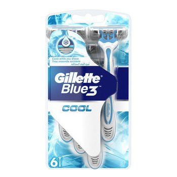 Gillette Blue3 Cool 6 ks