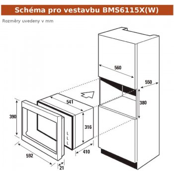 BRANDT BMS6115X