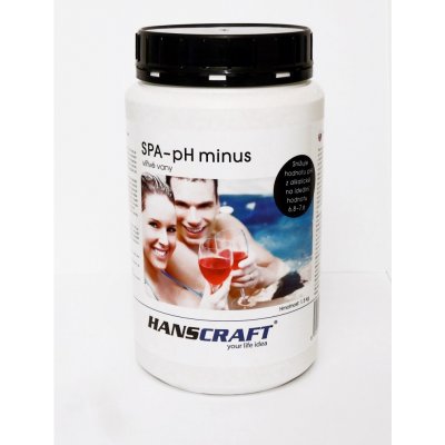 HANSCRAFT SPA pH minus granulát 1,5 kg – Zboží Mobilmania