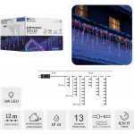 Chomik Světelný závěs rampouchy sople 300 LED multicolor 3 × 12 m - 1 kus – Hledejceny.cz