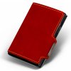 Pouzdro na doklady a karty Mondraghi Červená kožená peněženka Racing