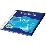 Verbatim CD-R 700MB 52x, Extra Protection, slim, 1ks (43347) – Hledejceny.cz