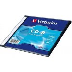 Verbatim CD-R 700MB 52x, Extra Protection, slim, 1ks (43347) – Zboží Živě