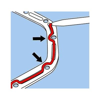 Těsnění, olejová vana ELRING (030.793) | Zboží Auto