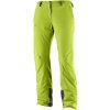 Dámské sportovní kalhoty Salomon ICEMANIA PANT W Acid lime dámské lyžařské kalhoty žlutozelená