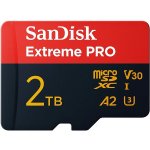 SanDisk microSDXC 2TB Extreme PRO SDSQXCD-2T00-GN6MA – Hledejceny.cz