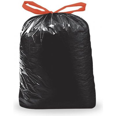 Sáček do koše 60L 10ks/role černý, zatahovací (s páskem) LDPE Extra Pevné 07041000 – Hledejceny.cz