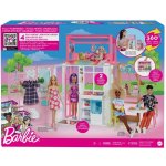 Barbie dům s panenkou a štěnětem herní set HCD48 – Sleviste.cz