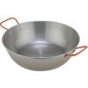 Pánev Perfect Home WOK pánev Paella leštěná ocel l 24 cm