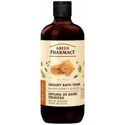 Green Pharmacy Manuka med a olivový olej krémová pěna do koupele 500 ml – Hledejceny.cz