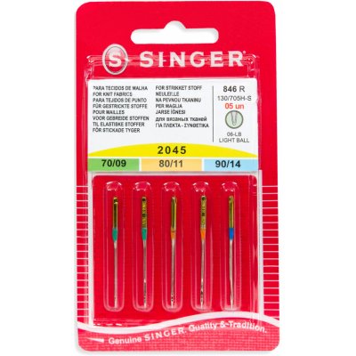 Jehly Singer sada jehel jersey vel. 70, 80,90 – Sleviste.cz