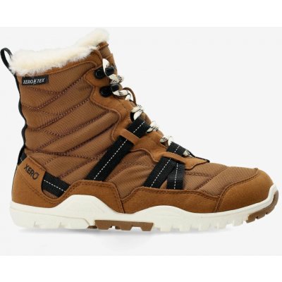 Xero shoes Alpine W zimní pohorky Rubber brown/eggshell – Zboží Dáma