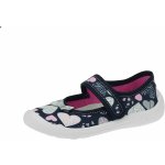 Peon Zdravotní obuv dívčí přezuvky MI 001 DS Růžová – Zboží Dáma