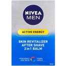 Nivea Men Active Energy revitalizační balzám po holení 2 v 1 100 ml