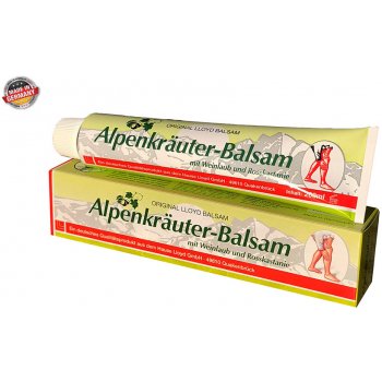 Original LLOYD Alpenkräuter Balsam s listem vinné révy a kaštanem 200 ml