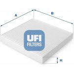 Filtr, vzduch v interiéru UFI 53.123.00 (5312300) – Hledejceny.cz