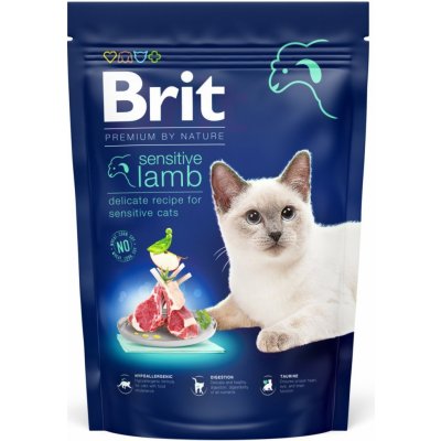 Brit Premium by Nature Cat Sensitive Lamb 0,8 kg – Zbozi.Blesk.cz