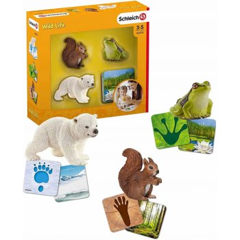 Schleich 42474 Vzdělávací kartičky Wild life