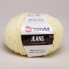 Příze Pletací / háčkovací příze YarnArt GINA / JEANS 86 banánová, jednobarevná, 50g/160m