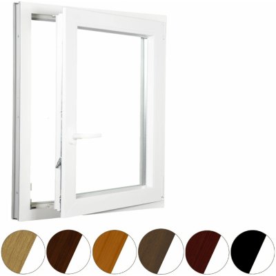 ALUPLAST Plastové okno jednokřídlo bílé 50x60 – Hledejceny.cz