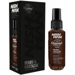 parfém na vousy NISH MAN Beard & mustache perfumed spray Adonis 75 ml – Hledejceny.cz