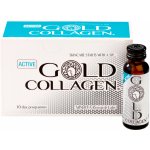 Gold collagen active gold collagen pro aktivní život 10x50 ml – Hledejceny.cz