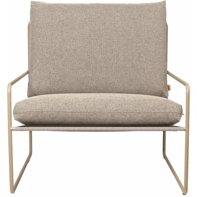 FERM LIVING Zahradní křeslo Desert, Cashmere / Dark Sand – Hledejceny.cz