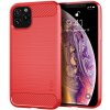 Pouzdro a kryt na mobilní telefon Pouzdro Mofi s broušenou texturou iPhone 11 - červené