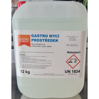 Gastro mycí prostředek detergent pro profesionální myčky nádobí 12 kg – Hledejceny.cz