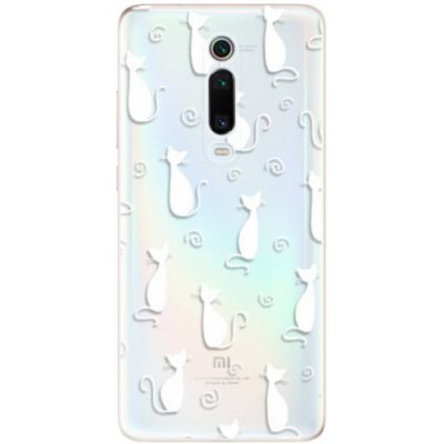 iSaprio Cat pattern 05 - white Xiaomi Mi 9T Pro – Zbozi.Blesk.cz