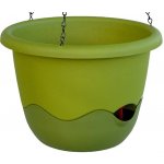 Nohel garden květináč MARETA závěsný samozavlažovací plastový 30x20 cm – Sleviste.cz