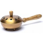 Nefertitis Kadidelnice mosazná Moons and Stars NF46805 - výška 8,8 cm – Zboží Mobilmania