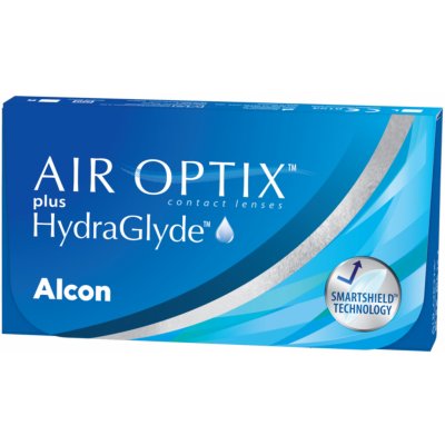 Alcon Air Optix Plus HydraGlyde 3 čočky – Hledejceny.cz