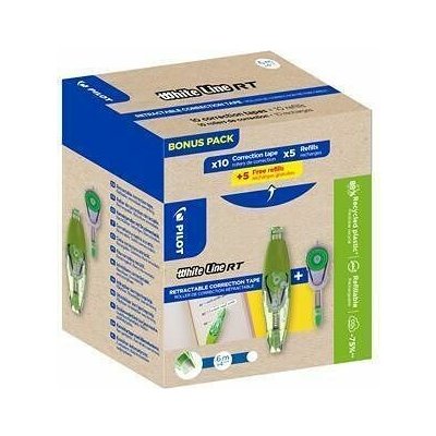 PILOT Korekční roller Whiteline RT Bonus Pack, s náplní, 4 mm x 6 m – Zboží Živě